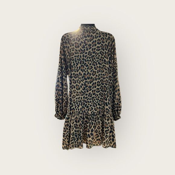 Kate Spade leopard print dress Size Medium - Picture 8 of 13
